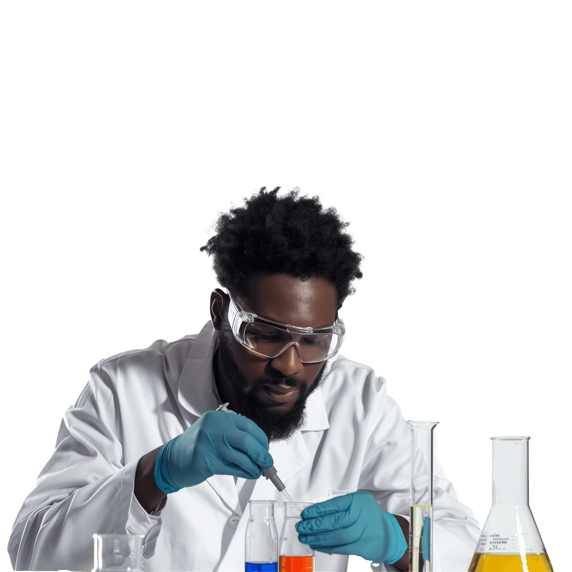 scientist-performing-an-experiment-by-mustafa-v-from-vecteezy