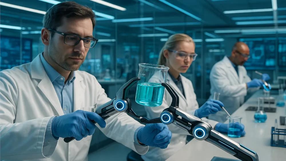 scientists-using-futuristic-beaker-tongs-in-a-futuristic-lab---future-developments-and-innovations