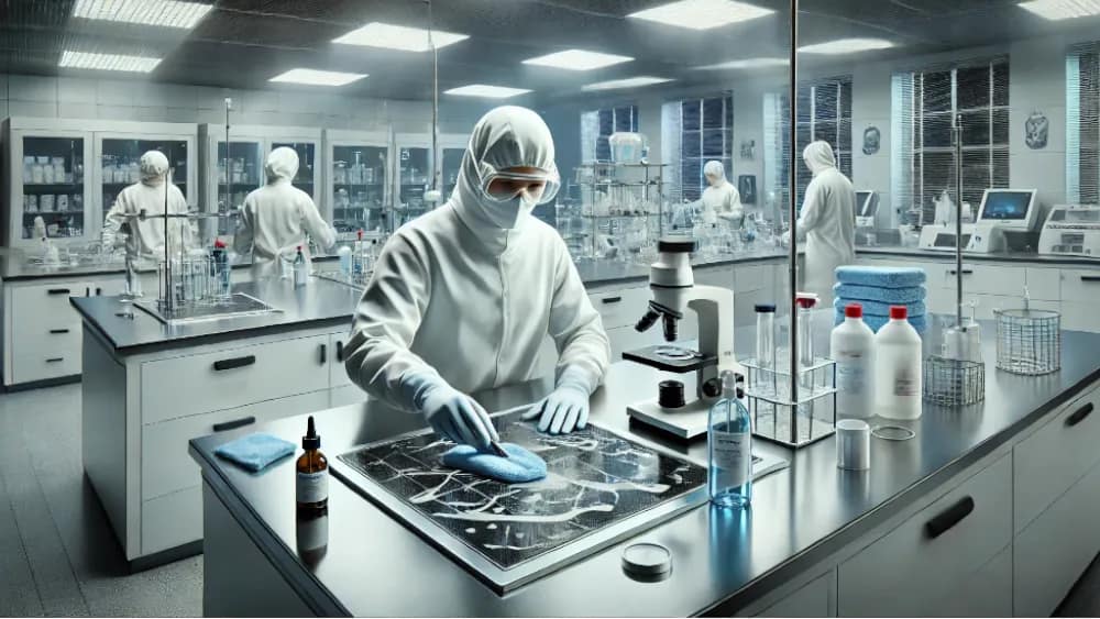 the-meticulous-efforts-required-to-ensure-surfaces-and-equipment-remain-free-of-residue---procedure-8--preventing-residue-buildup