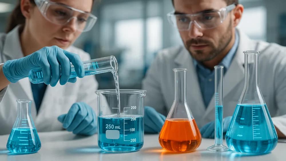 glassware-being-used-by-scientists-for-an-experimental-project---conclusion-mastering--the-art-of-glassware-selection