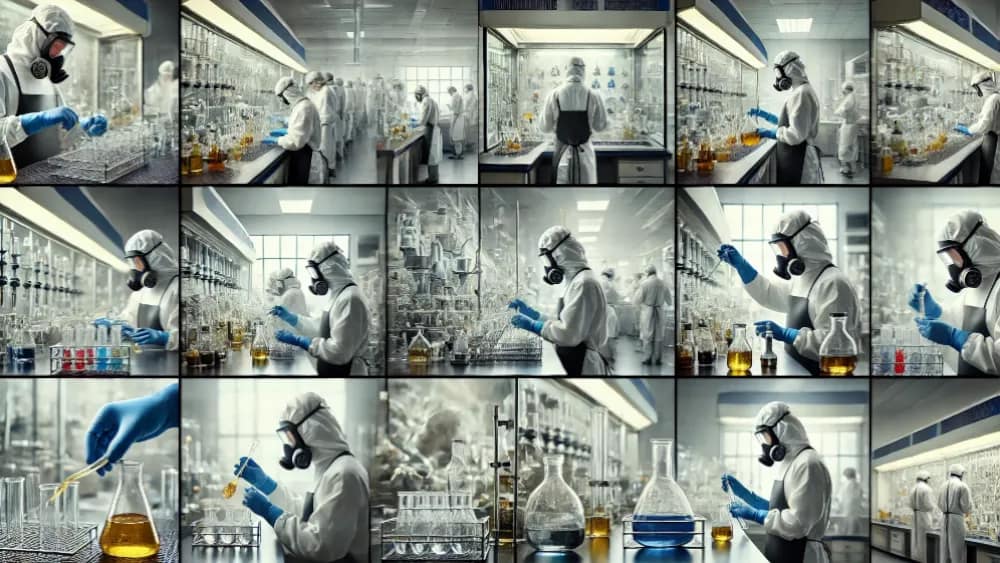 various-scenarios-of-scientists-cleaning-glassware-with-nitric-acid---conclusion