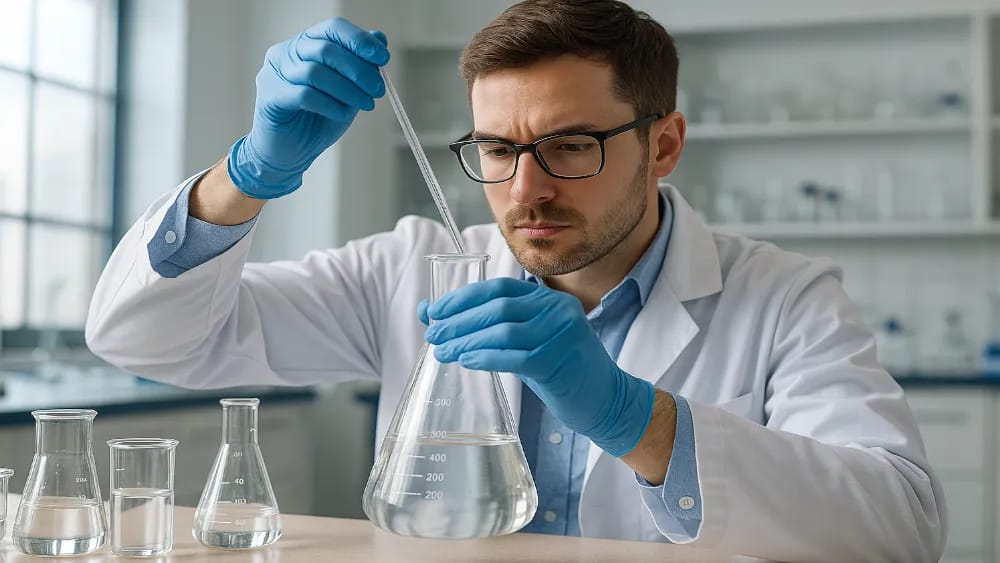 a-scientist-in-a-brightly-lit-laboratory-using-proper-laboratory-techniques---proper-laboratory-techniques--maximizing-accuracy