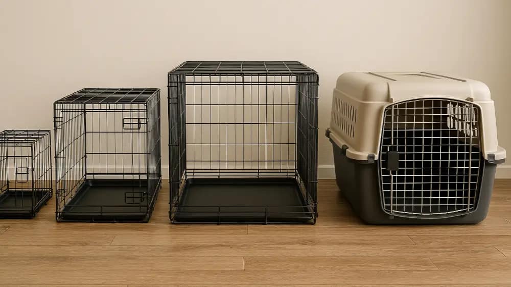 different-types-and-sizes-of-dog-crates---choosing-the-right-size-dog-crate-essential-measurements