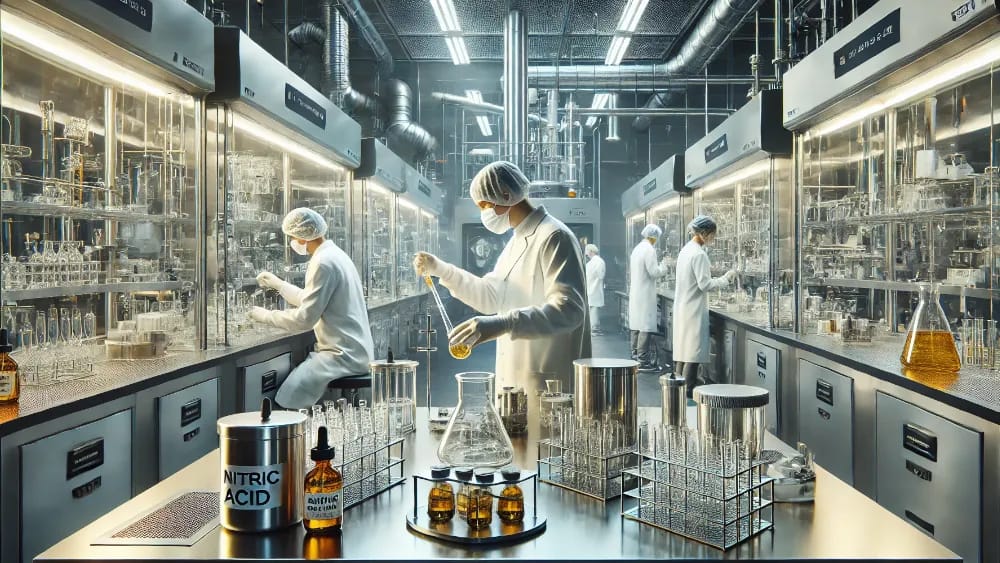a-modern-laboratory-where-scientists-are-carefully-cleaning-glassware-with-nitric-acid---the-science-behind-cleaning-glassware-with-nitric-acid