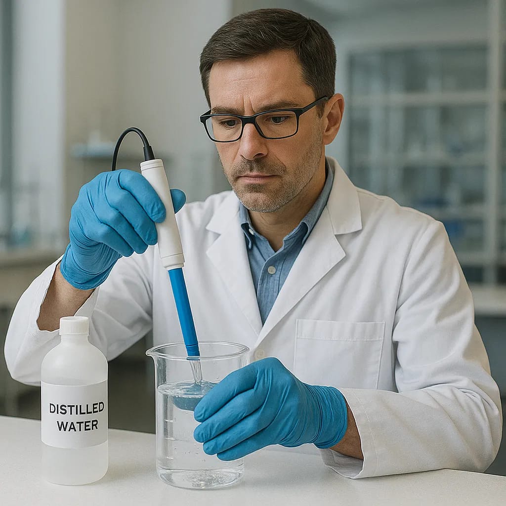 a-scientist-rinsing-ph-meters-in-distilled-water---cleaning-&-care-that-preserves-precision