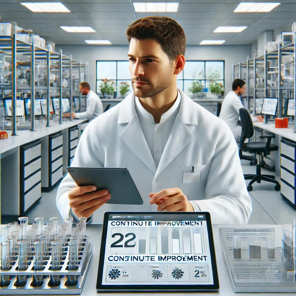 scientist-in-a-modern-lab-environment-emphasizing-continuous-improvement---6-fostering-a-culture-of-continuous-improvement