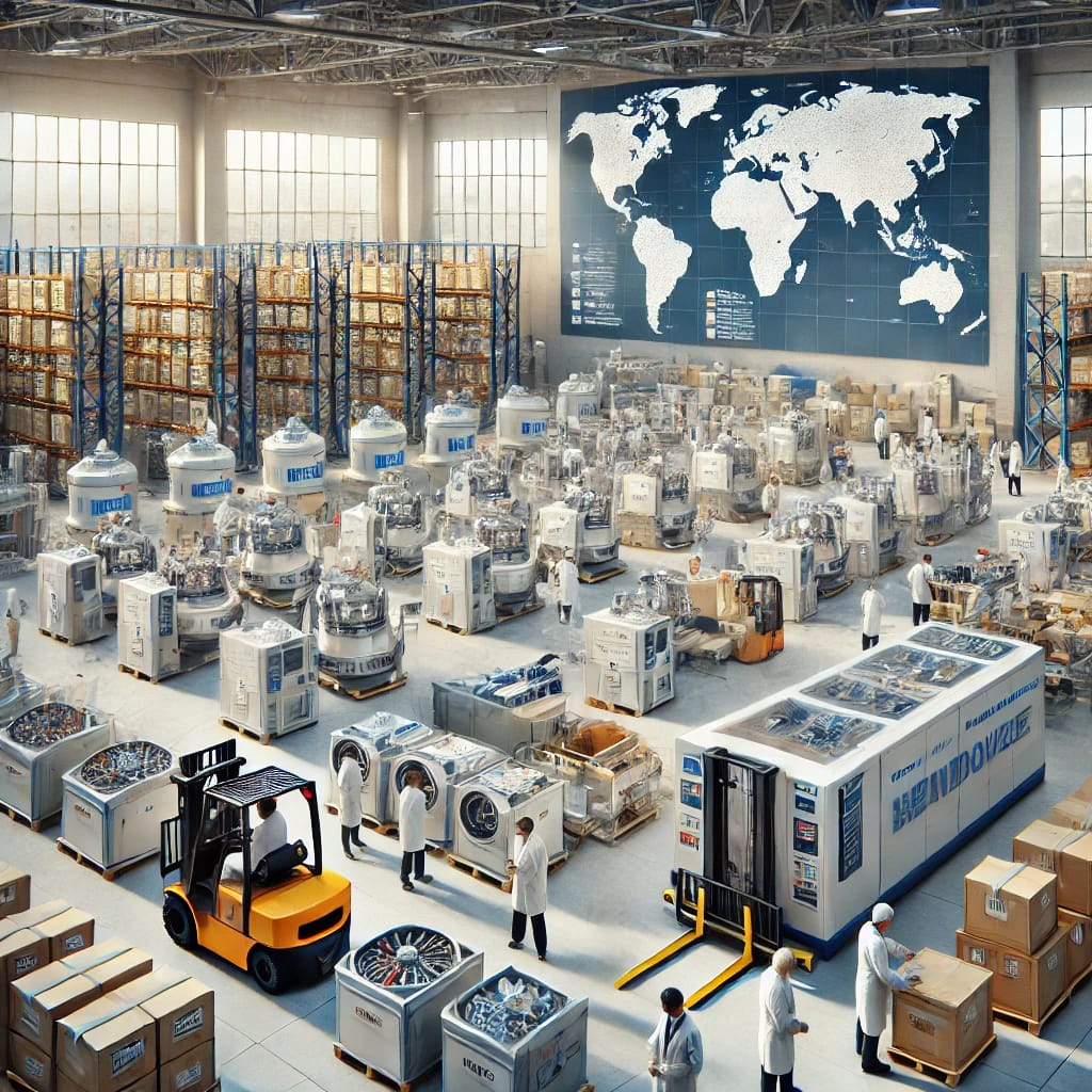 scientists-and-workers-coordinate-the-global-distribution-of-advanced-centrifuge-technologies---global-access-to-advanced-centrifugation-technologies