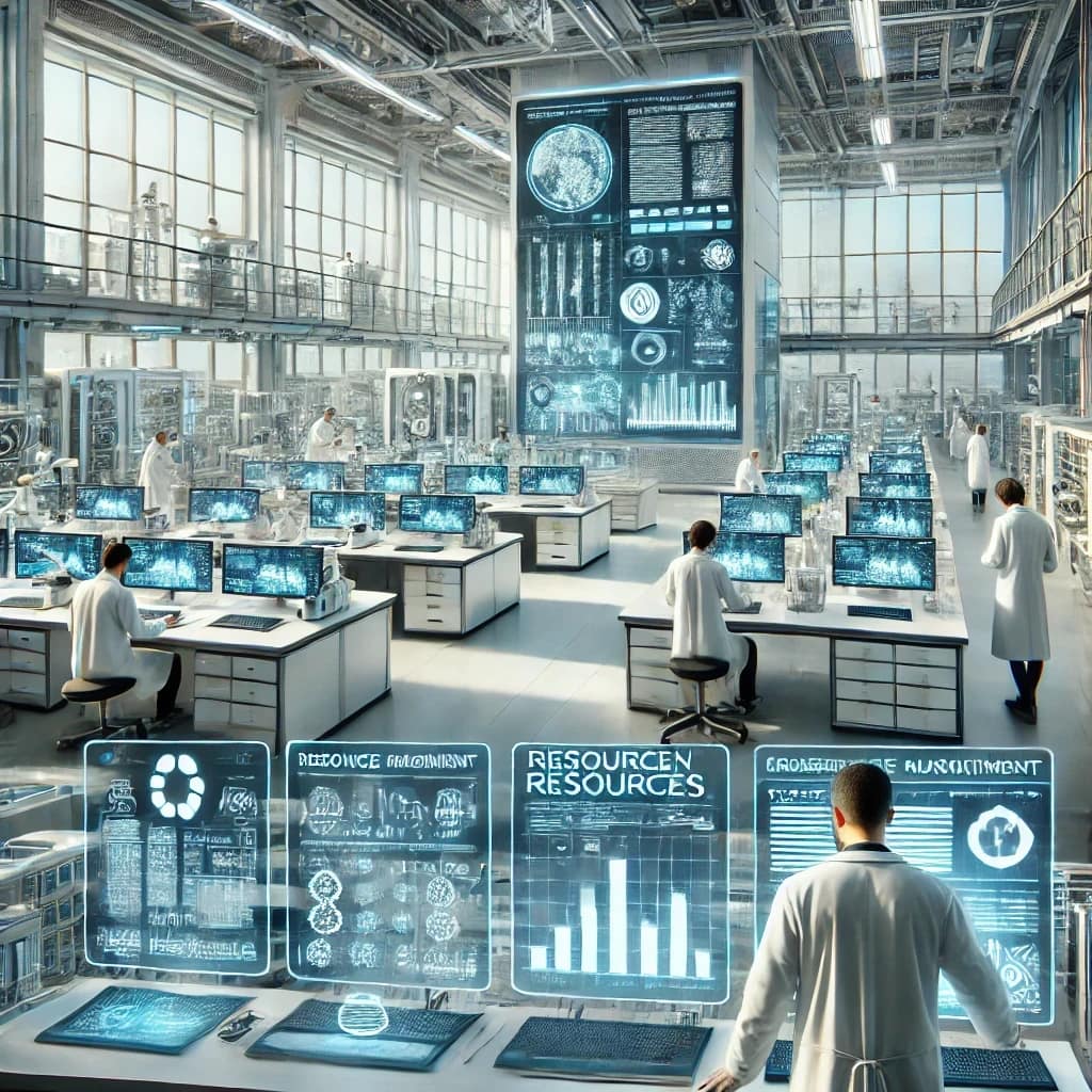 scientists-working-in-an-organized-environment-equipped-with-advanced-resource-efficient-equipment---efficient-use-of-resources