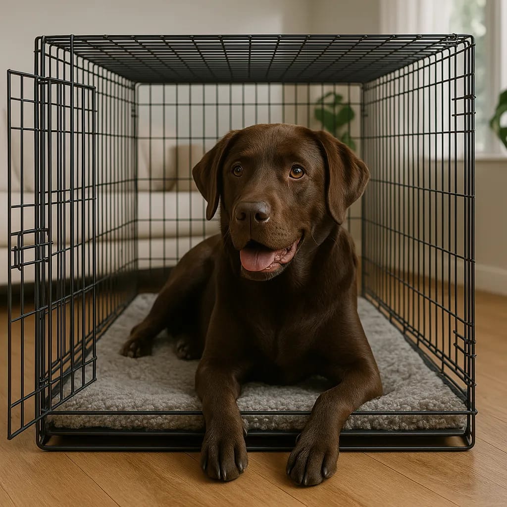 a-dog-laying-inside-a-spacious-dog-crate---adding-extra-space-for-comfort