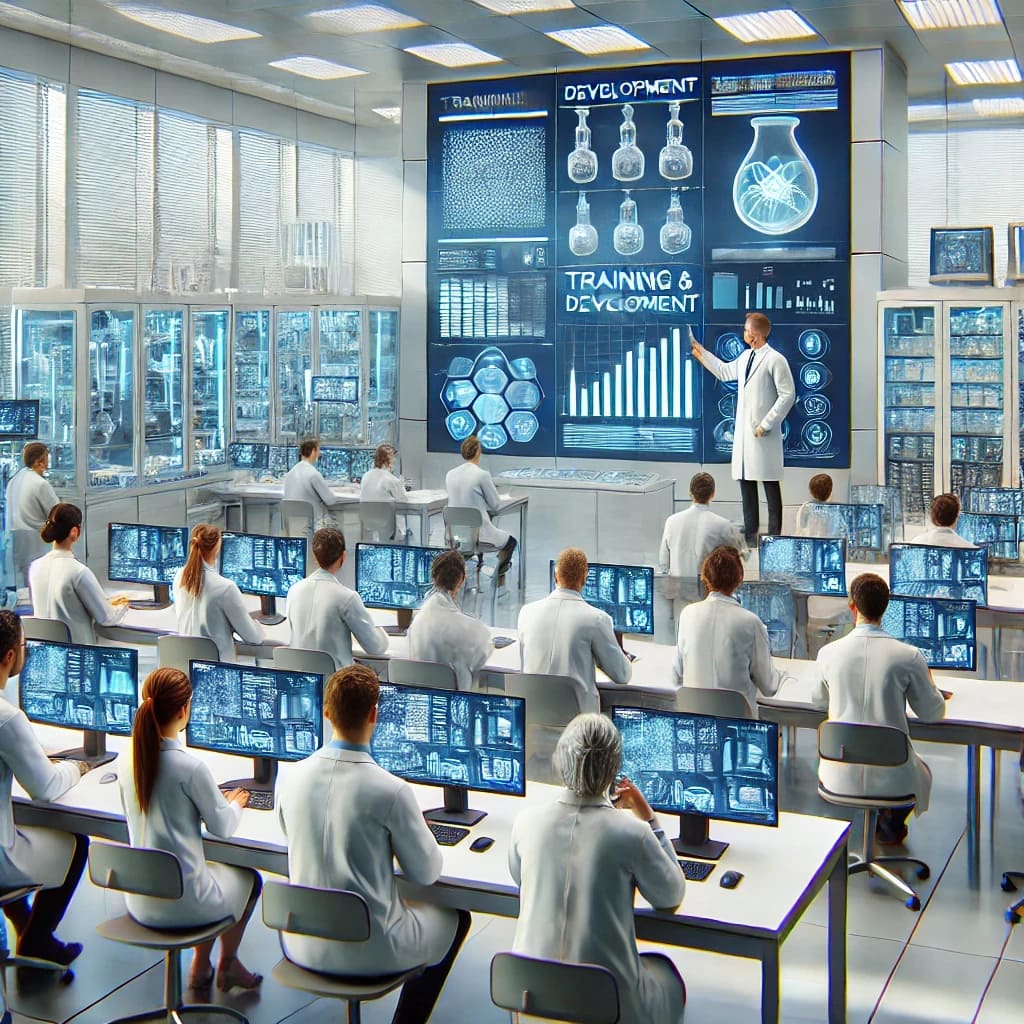 a-bright-clean-and-organized-environment-highlighting-professional-development---training-and-development-for-lab-personnel
