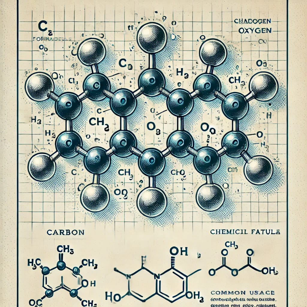 illustration-of-the-formaldehyde-molecule---3-formaldehyde--dangerous-in-small-quantities