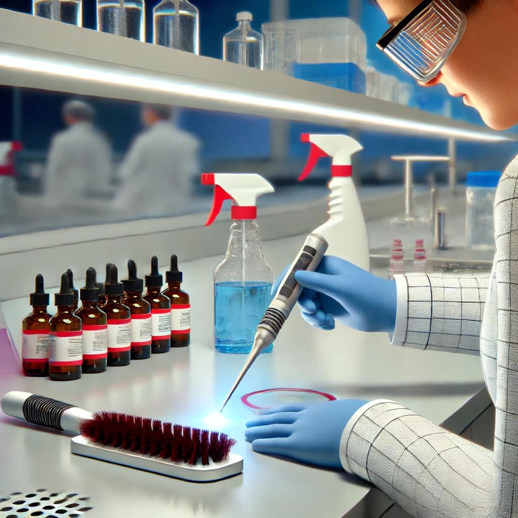 the-focus-on-precise-cleaning-tools-and-methods-to-maintain-a-clean-and-sterile-environment---procedure-8--preventing-residue-buildup