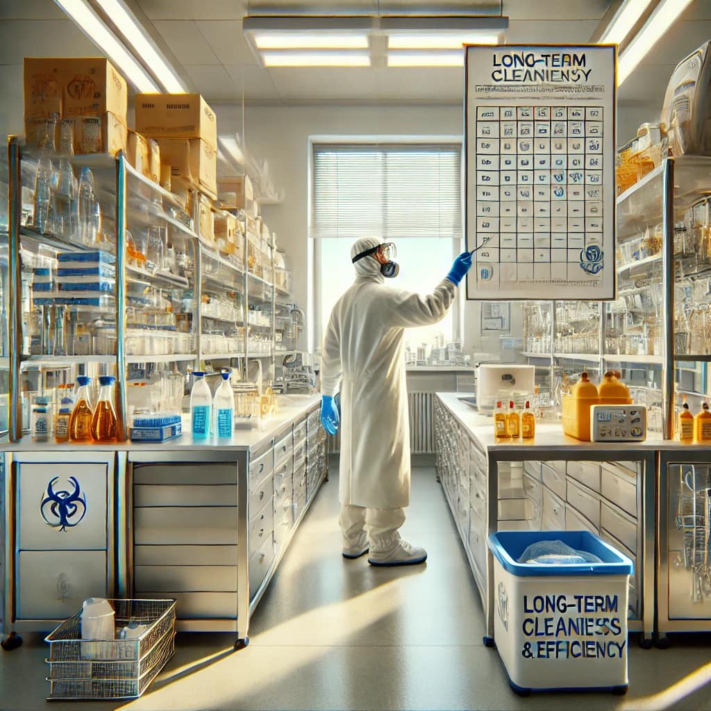 a-well-organized-pristine-environment-with-ongoing-maintenance---procedure-10--long-term-cleanliness-and-efficiency
