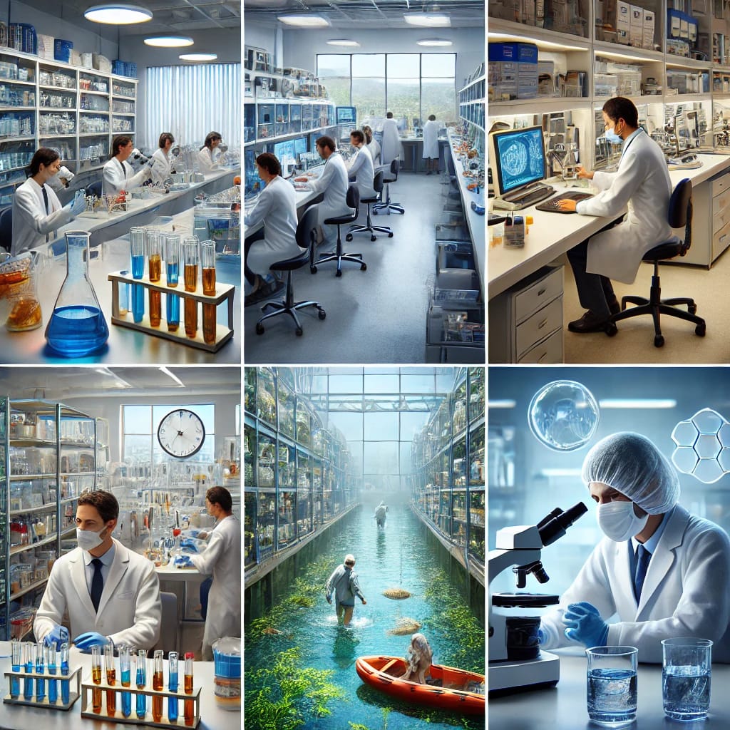 the-scenes-depict-various-settings-including-pharmaceutical-food-safety-environmental-and-forensic-labs---chemical-analysis-in-action-real-world-applications