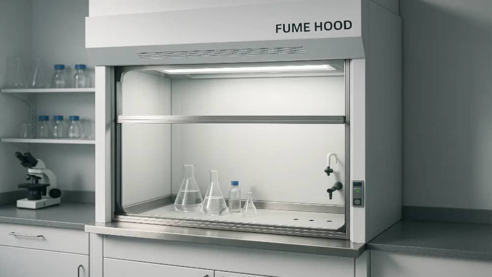 a-fume-hood-operating-inside-a-lab---what-are-laboratory-fume-hoods