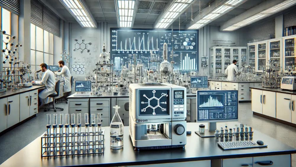 various-equipment-digital-screens-with-data---defining-chemical-analysis--a-fundamental-overview